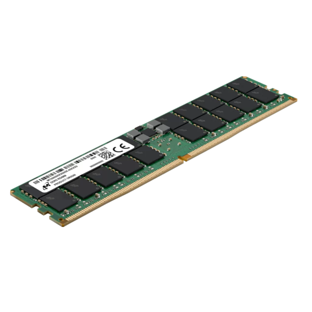 MICRON 64GB (1x64GB) 5600MHz CL46 2Rx4 16Gbit DDR5 ECC R-DIMM Memory Kit - non heatsink, 2Rx4 16Gbit (MTC40F2046S1RC56BD1R) 3 MICRON 64GB (1x64GB) 5600MHz CL46 2Rx4 16Gbit DDR5 ECC R-DIMM Memory Kit - non heatsink, 2Rx4 16Gbit (MTC40F2046S1RC56BD1R) - Ảnh 3