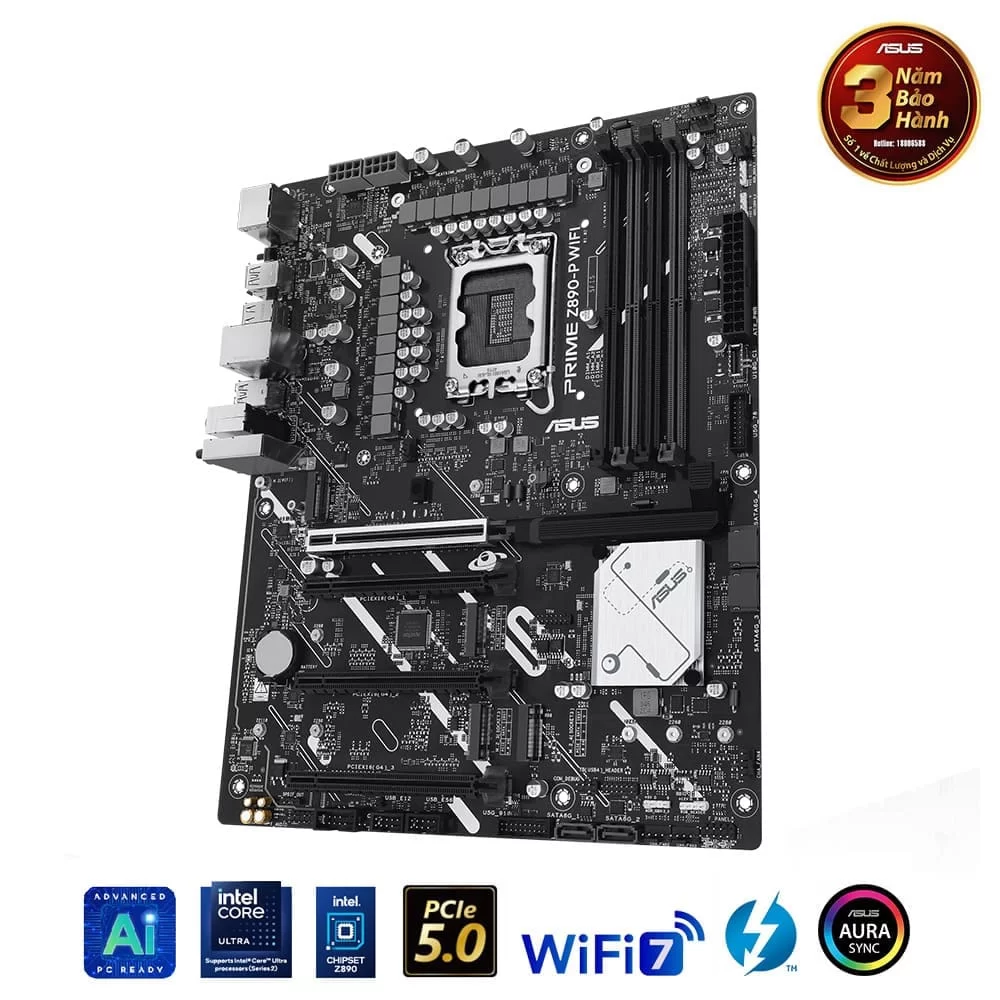 ASUS PRIME Z890-P WIFI Mainboard 4 ASUS PRIME Z890-P WIFI Mainboard - Ảnh 4