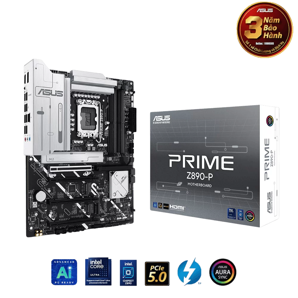 ASUS PRIME Z890-P Mainboard 1 ASUS PRIME Z890-P Mainboard