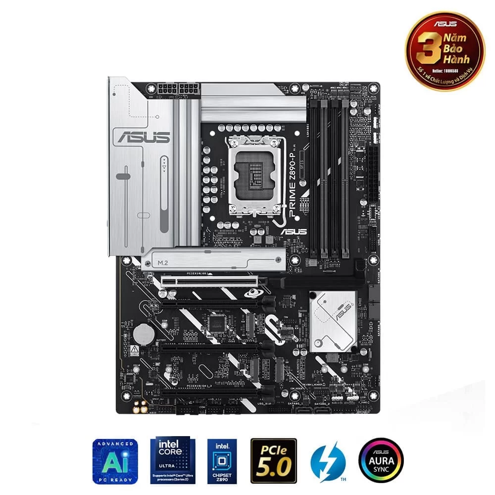 ASUS PRIME Z890-P Mainboard 3 ASUS PRIME Z890-P Mainboard - Ảnh 3