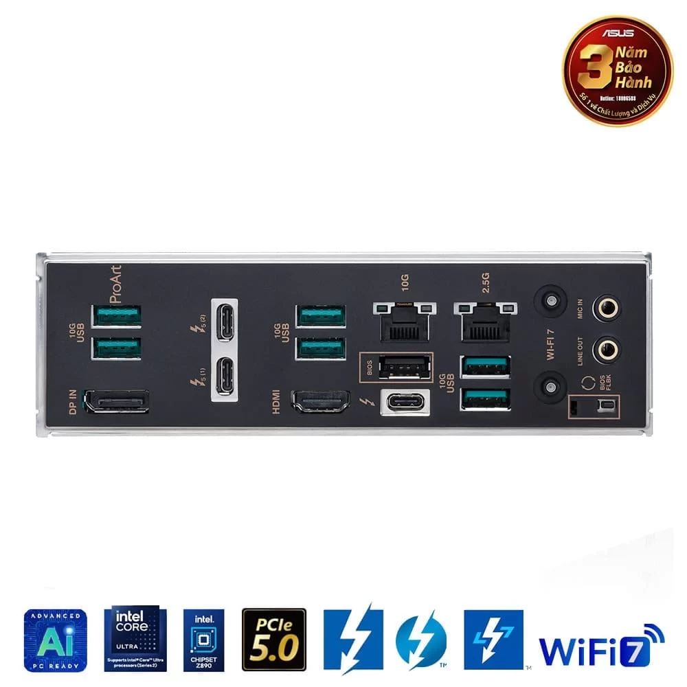 ASUS PROART Z890 CREATOR WIFI Mainboard 6 ASUS PROART Z890 CREATOR WIFI Mainboard - Ảnh 6