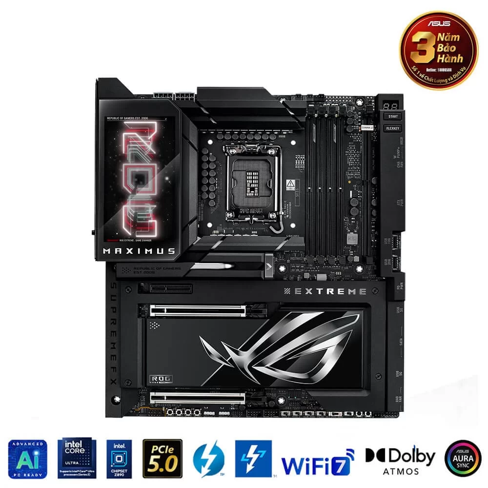ASUS ROG MAXIMUS Z890 EXTREME Mainboard 4 ASUS ROG MAXIMUS Z890 EXTREME Mainboard - Ảnh 4