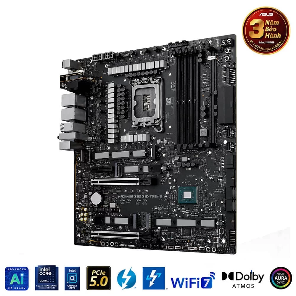 ASUS ROG MAXIMUS Z890 EXTREME Mainboard 3 ASUS ROG MAXIMUS Z890 EXTREME Mainboard - Ảnh 3