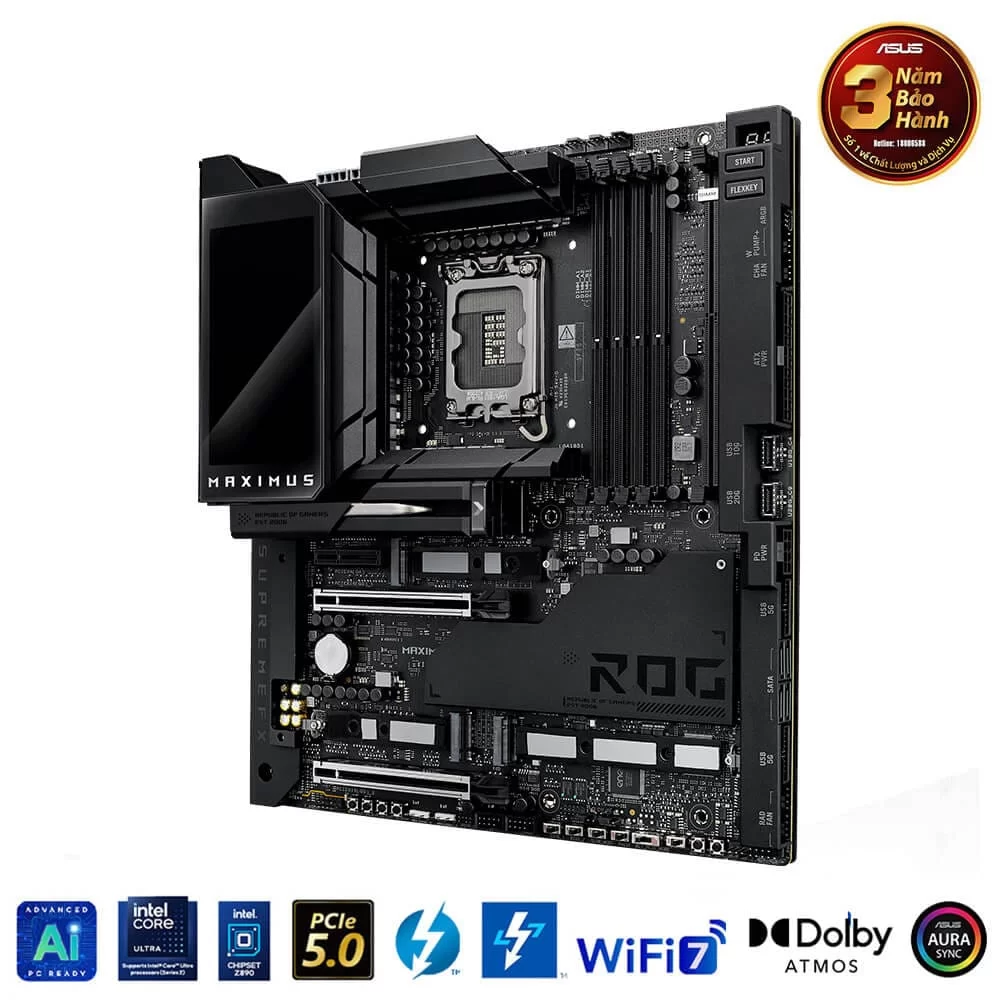 ASUS ROG MAXIMUS Z890 EXTREME Mainboard 5 ASUS ROG MAXIMUS Z890 EXTREME Mainboard - Ảnh 5