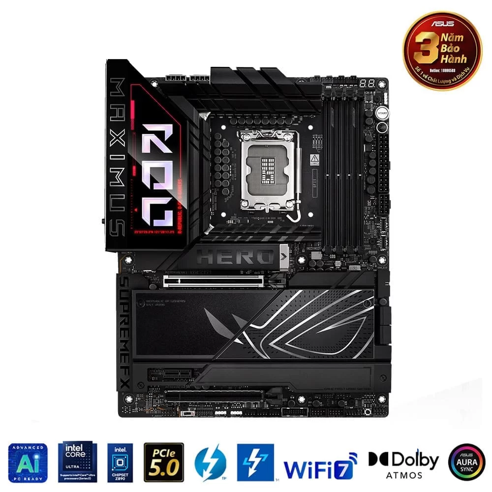 ASUS ROG MAXIMUS Z890 HERO Mainboard 3 ASUS ROG MAXIMUS Z890 HERO Mainboard - Ảnh 3