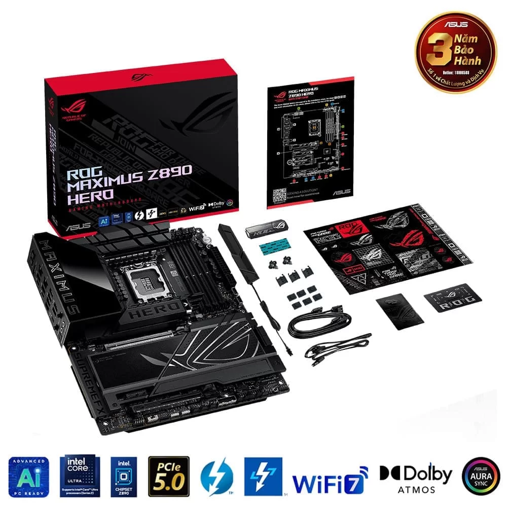 ASUS ROG MAXIMUS Z890 HERO Mainboard 9 ASUS ROG MAXIMUS Z890 HERO Mainboard - Ảnh 9