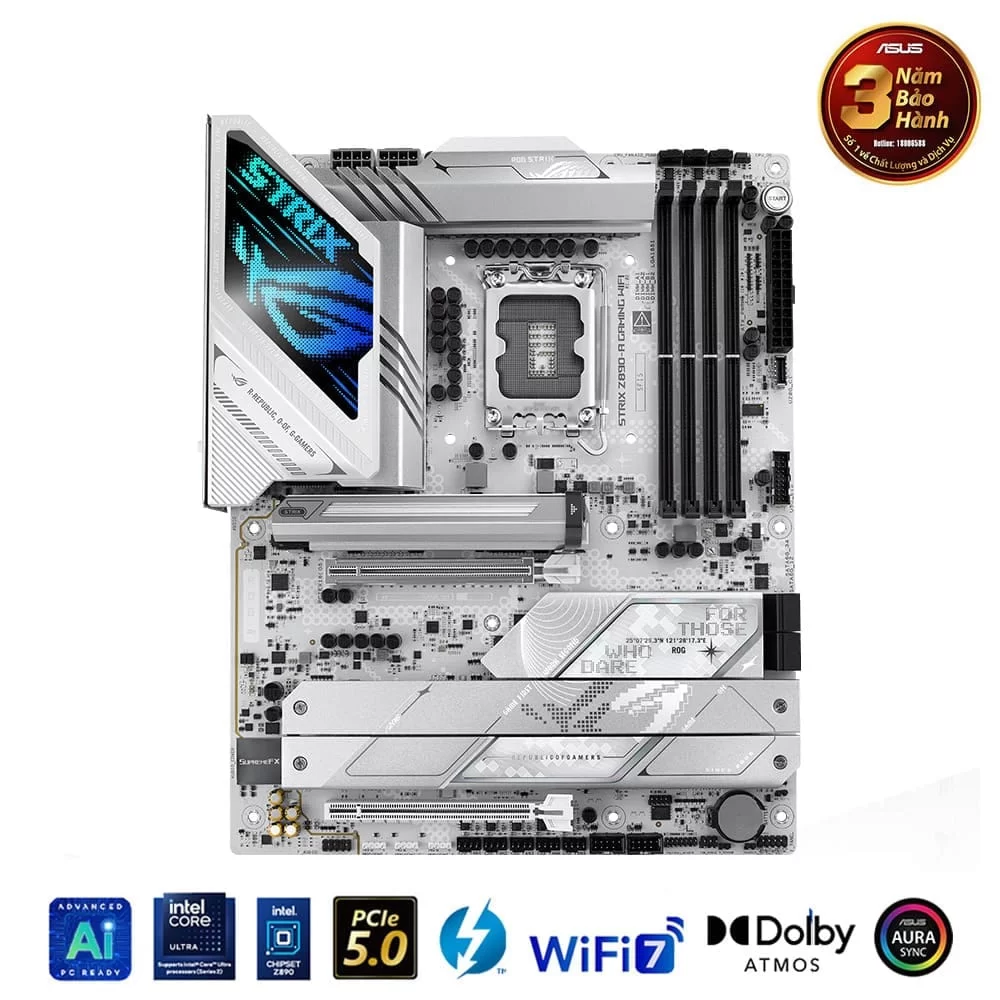 ASUS ROG STRIX Z890-A GAMING WIFI Mainboard 3 ASUS ROG STRIX Z890-A GAMING WIFI Mainboard - Ảnh 3