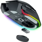 Razer Basilisk V3 Pro 35K Wireless Gaming Mouse - Black, 35000 DPI, Chroma RGB, HyperScroll Tilt Wheel