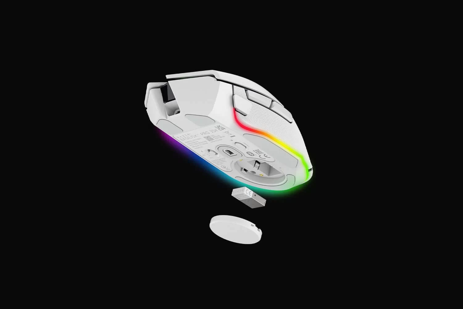 Razer Basilisk V3 Pro 35K White Slide 3