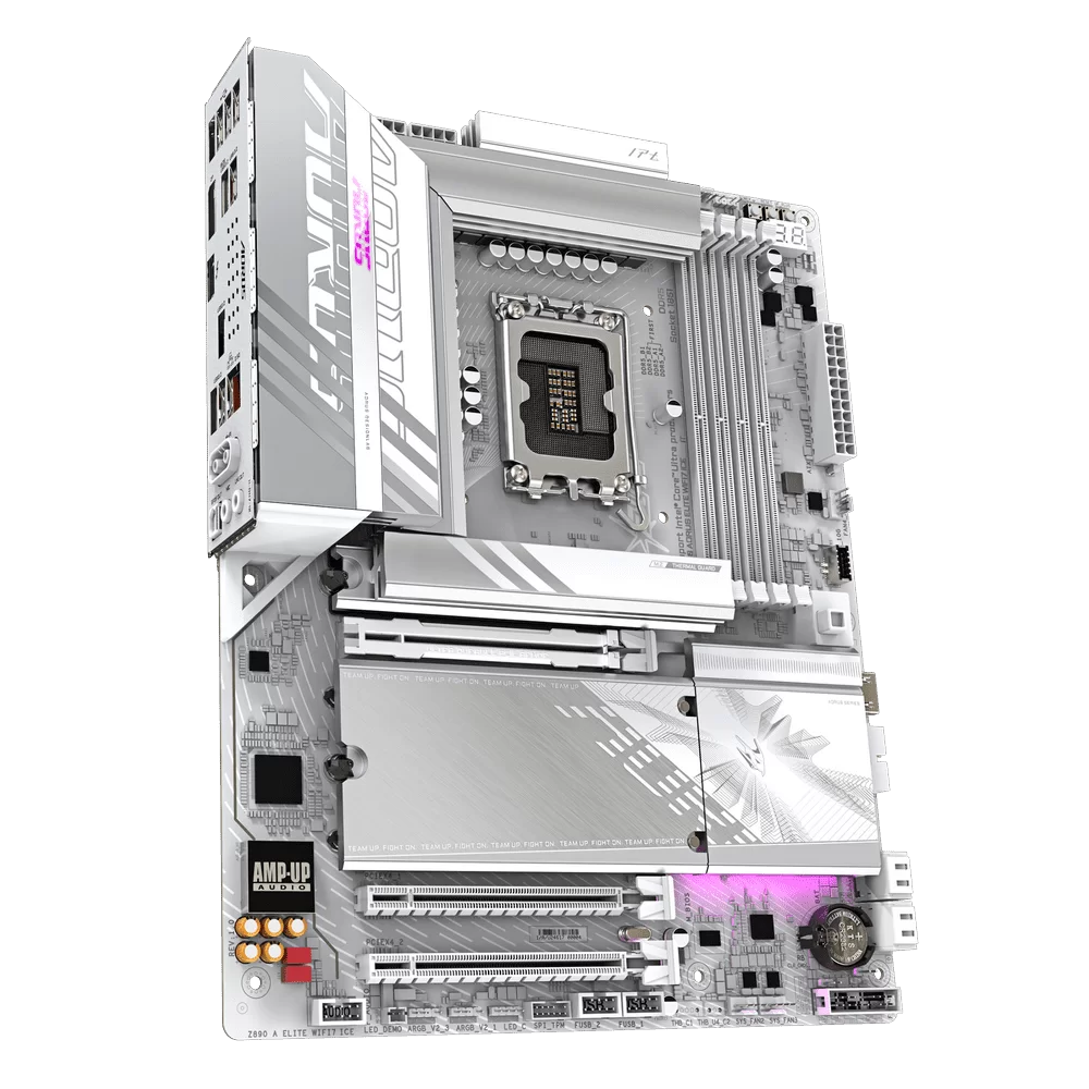 GIGABYTE Z890 AORUS ELITE WIFI7 ICE Mainboard 3 GIGABYTE Z890 AORUS ELITE WIFI7 ICE Mainboard - Ảnh 3