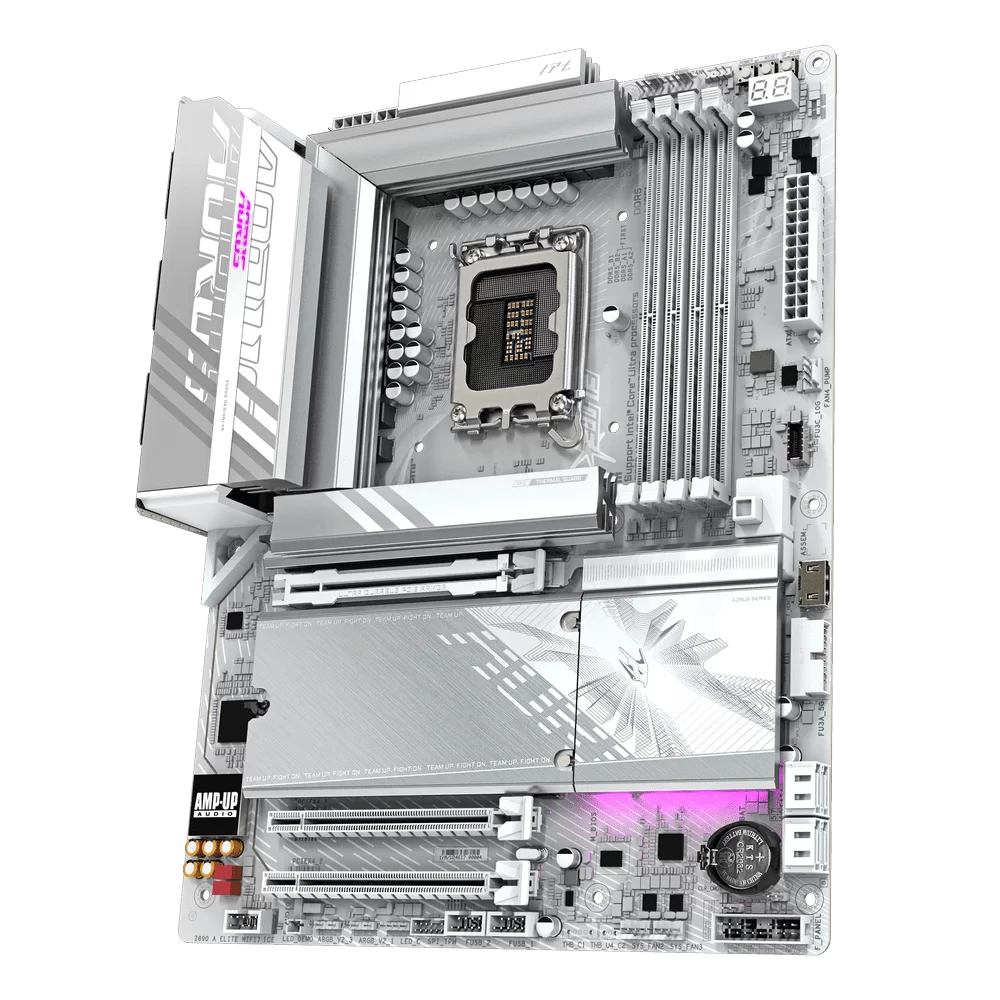 GIGABYTE Z890 AORUS ELITE WIFI7 ICE Mainboard 4 GIGABYTE Z890 AORUS ELITE WIFI7 ICE Mainboard - Ảnh 4