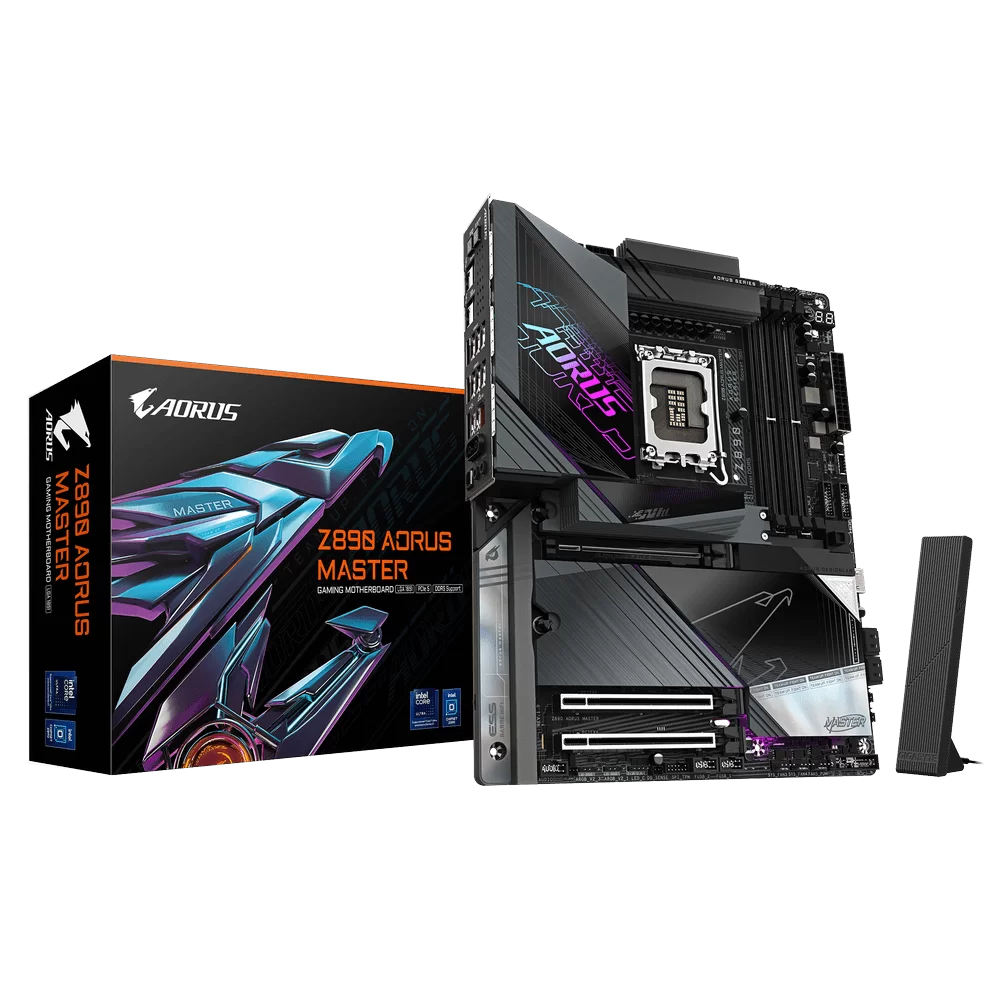GIGABYTE Z890 AORUS MASTER Mainboard 1 GIGABYTE Z890 AORUS MASTER Mainboard