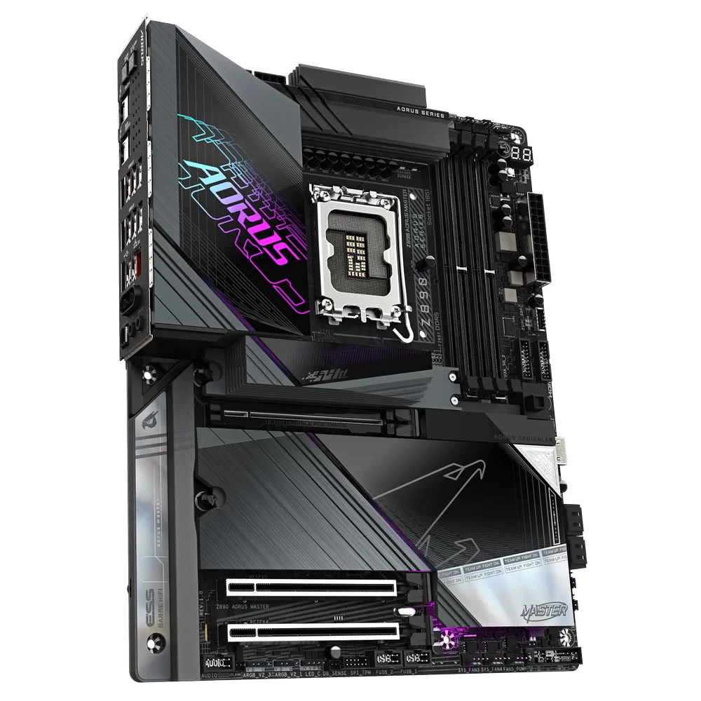 GIGABYTE Z890 AORUS MASTER Mainboard 3 GIGABYTE Z890 AORUS MASTER Mainboard - Ảnh 3