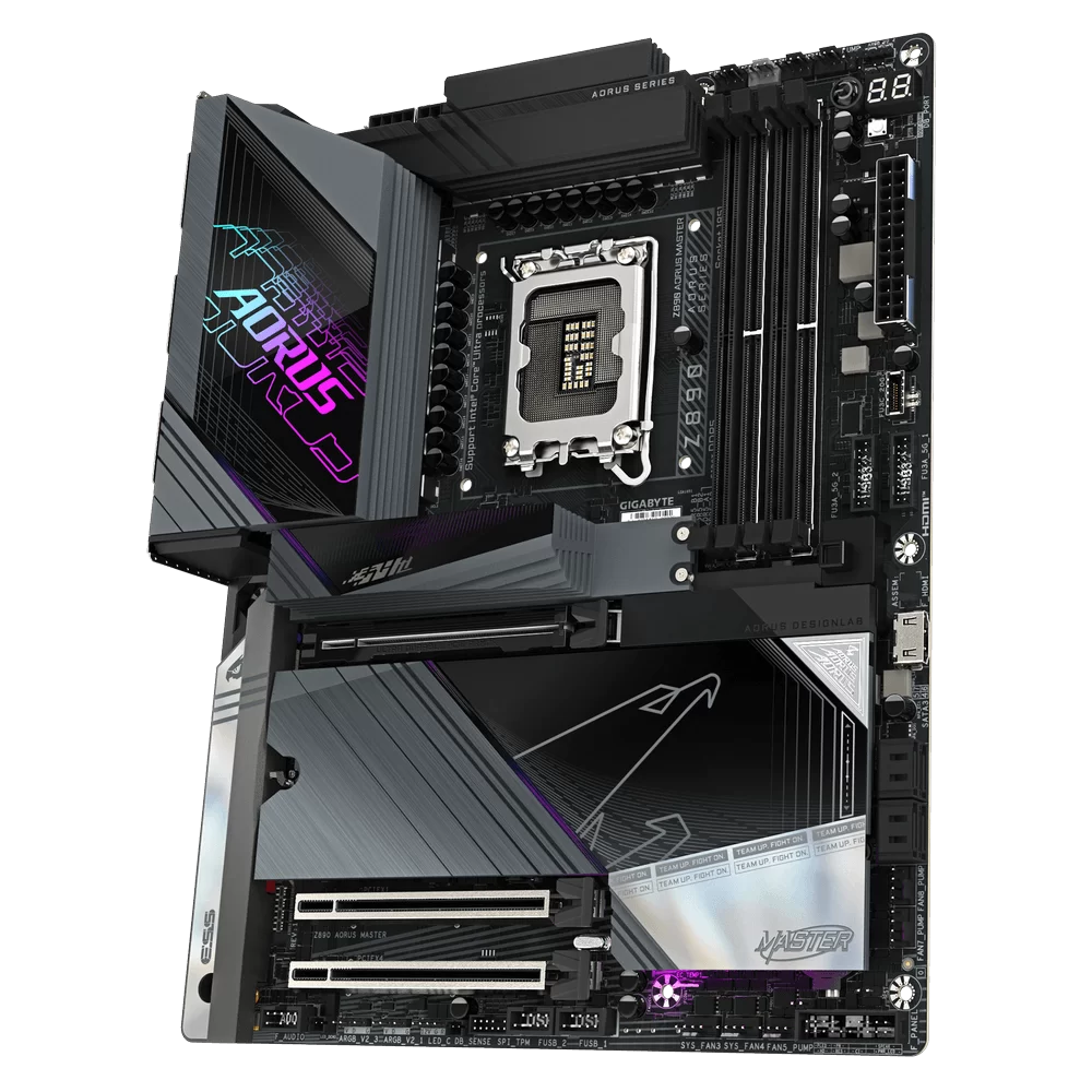 GIGABYTE Z890 AORUS MASTER Mainboard 4 GIGABYTE Z890 AORUS MASTER Mainboard - Ảnh 4