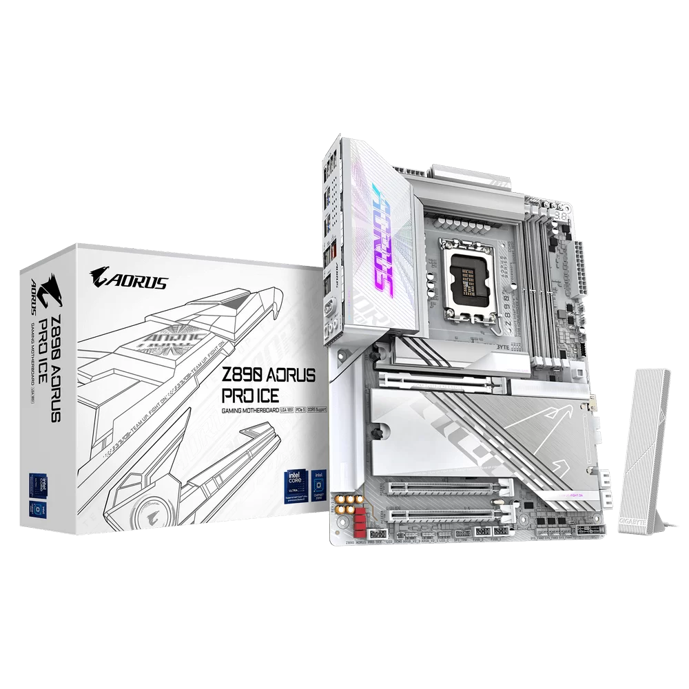 GIGABYTE Z890 AORUS PRO ICE Mainboard 1 GIGABYTE Z890 AORUS PRO ICE Mainboard