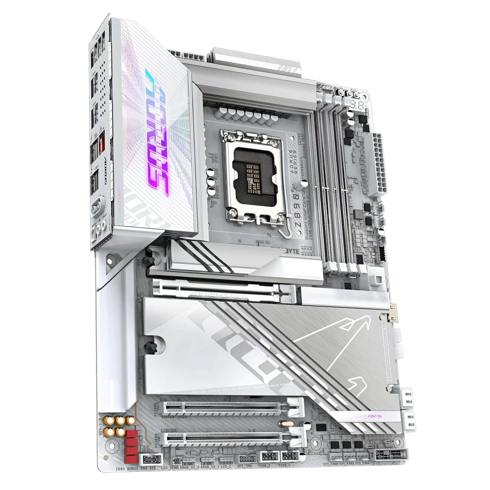 GIGABYTE Z890 AORUS PRO ICE Mainboard 3 GIGABYTE Z890 AORUS PRO ICE Mainboard - Ảnh 3