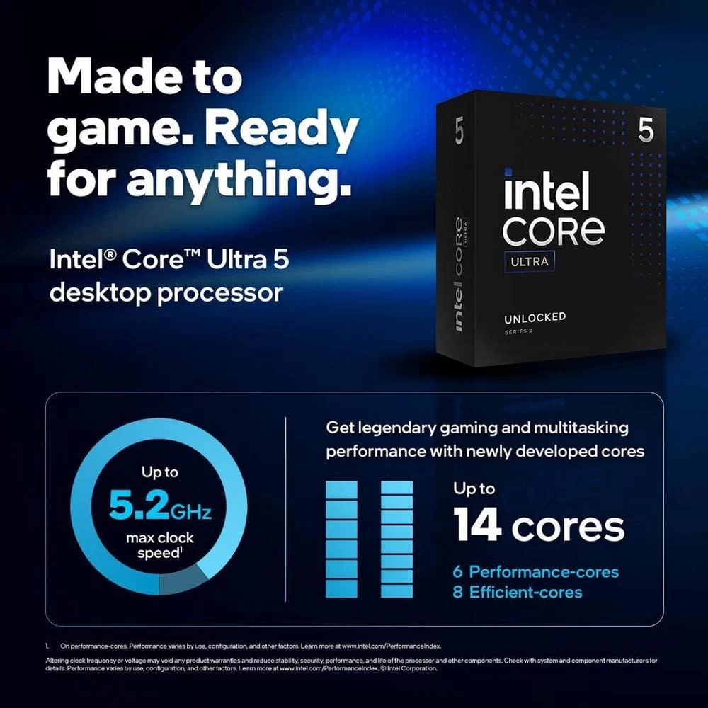Intel Core Ultra 5 245KF - Core Ultra 5 (Series 2) Arrow Lake Processor 4 Intel Core Ultra 5 245KF - Core Ultra 5 (Series 2) Arrow Lake Processor - Ảnh 4