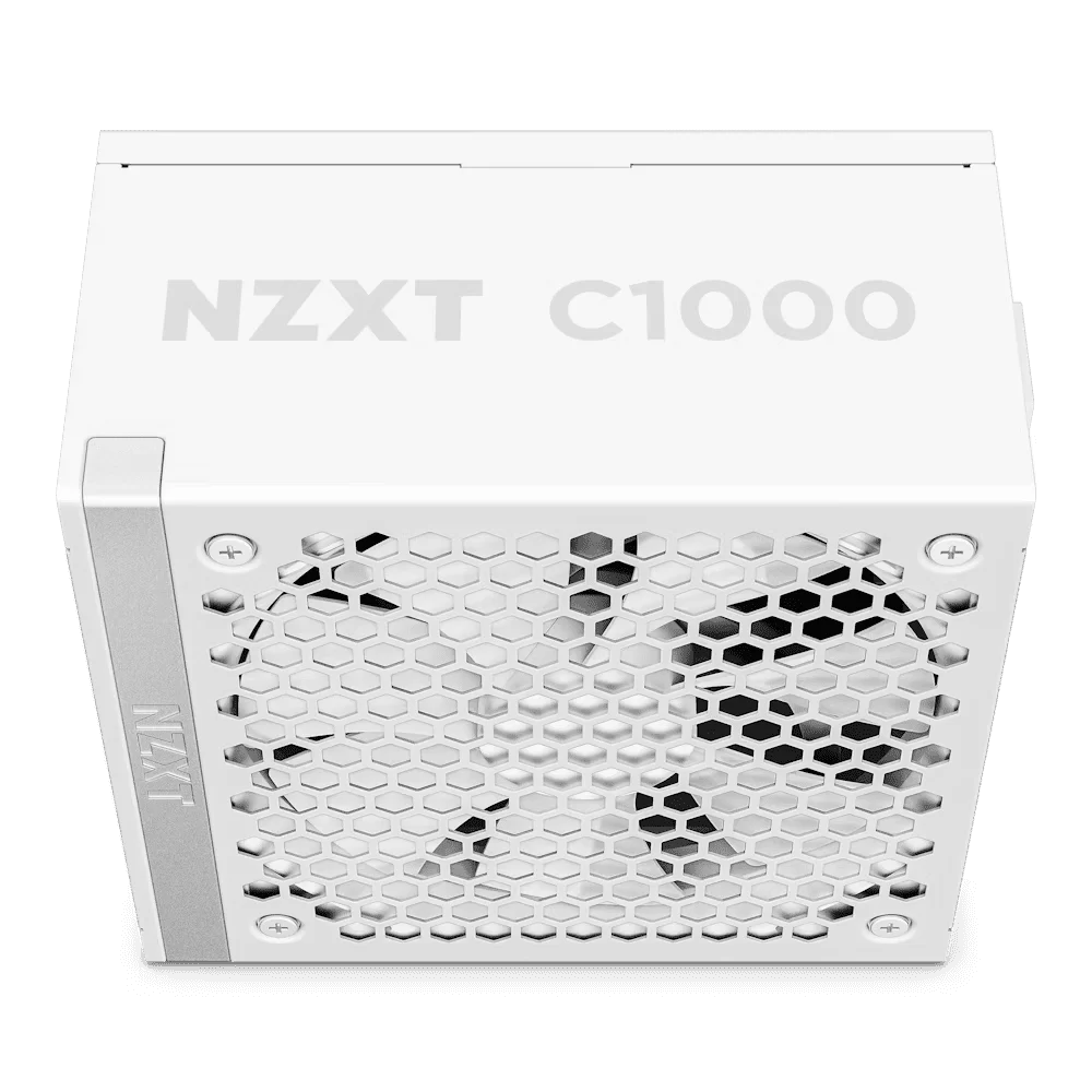 NZXT C1000 Gold ATX 3.1 WHITE (PA-0G2BW-EU) PSU - 1000W, 80 Plus Gold, 2V-2x6 Connector, Zero Fan Mode, 100% Japanese Capacitors 2 NZXT C1000 Gold ATX 3.1 WHITE (PA-0G2BW-EU) PSU - 1000W, 80 Plus Gold, 2V-2x6 Connector, Zero Fan Mode, 100% Japanese Capacitors - Ảnh 2
