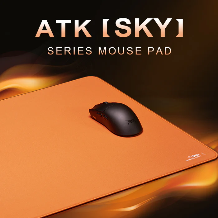 ATK Sky XSOFT Black eSport Gaming Mouse Pad - L Size, 490mm x 420mm x 4mm 3 ATK Sky XSOFT Black eSport Gaming Mouse Pad - L Size, 490mm x 420mm x 4mm - Ảnh 3
