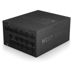 NZXT C1500 Platinum ATX 3.1 BLACK (PA-5P1BB-EU) PSU - 1500W, 80 Plus Platinum, Dual 12V-2x6 Connectors, Zero Fan Mode, 100% Japanese Capacitors