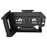 Cooler Master Universal Vertical Graphics Card Holder Kit V3 - Black, Premium Riser Cable PCI-E 4.0 x16-165mm