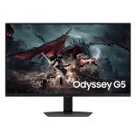 Samsung Odyssey G5 G50D LS32DG502EEXXV Gaming Monitor - 32 inch QHD (2560 x 1440), IPS, 180Hz, 1ms (GtG), HDCP Version (DP) 2.2 + HDMI 2.0 + Dispalyport 1.4
