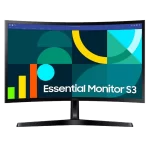 Samsung S3 S36GD LS24D366GAEXXV Monitor - 24 inch FHD 1800R Curved, VA, 100Hz, 4ms, HDMI + Dsub