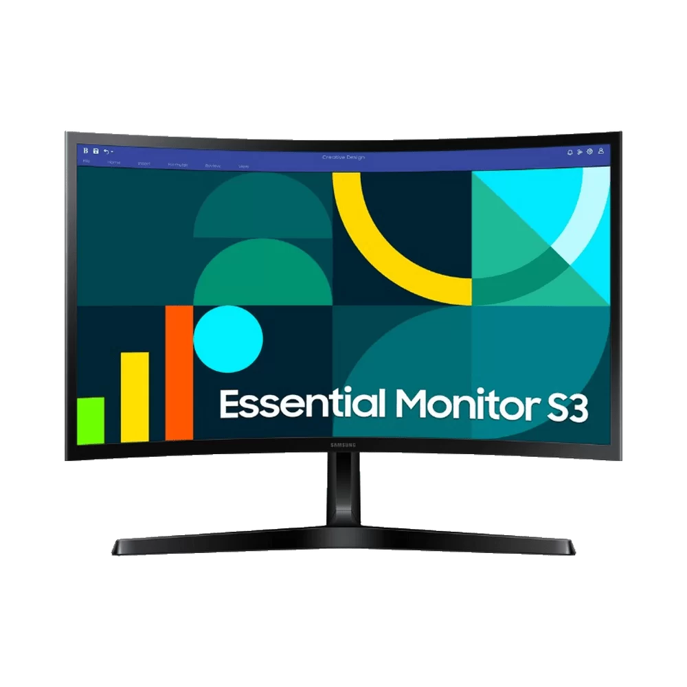Samsung S3 S36GD LS27D366GAEXXV Monitor - 27 inch FHD 1800R Curved, VA, 100Hz, 4ms, HDMI + Dsub 1 Samsung S3 S36GD LS27D366GAEXXV Monitor - 27 inch FHD 1800R Curved, VA, 100Hz, 4ms, HDMI + Dsub
