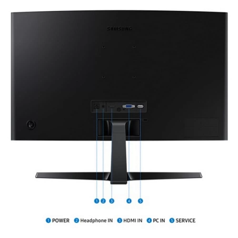 Samsung S3 S36GD LS27D366GAEXXV Monitor - 27 inch FHD 1800R Curved, VA, 100Hz, 4ms, HDMI + Dsub 6 Samsung S3 S36GD LS27D366GAEXXV Monitor - 27 inch FHD 1800R Curved, VA, 100Hz, 4ms, HDMI + Dsub - Ảnh 6