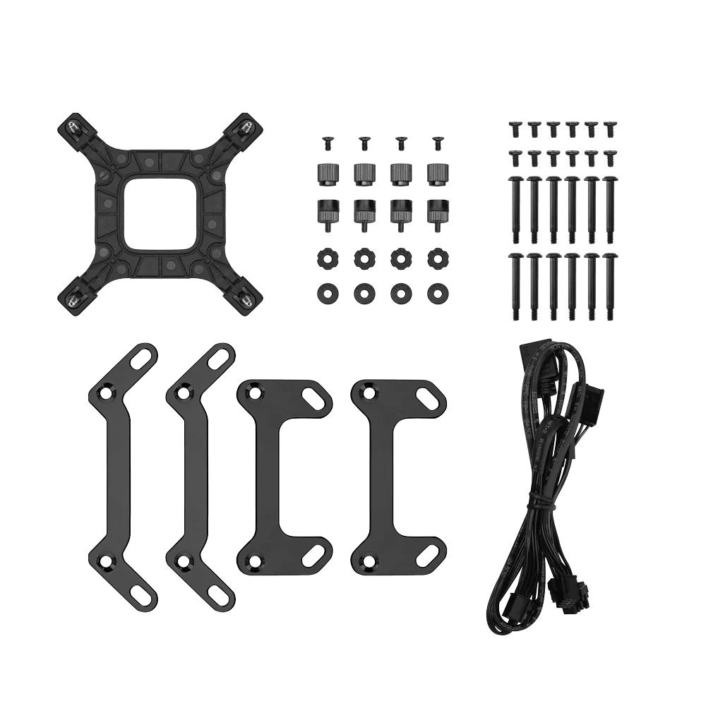 DeepCool LT360 ARGB Black AIO Liquid CPU Cooler - 360mm Radiator, FD12 ARGB Fans, 5th generation pump, AM5-LGA1700 compatible 5 DeepCool LT360 ARGB Black AIO Liquid CPU Cooler - 360mm Radiator, FD12 ARGB Fans, 5th generation pump, AM5-LGA1700 compatible - Ảnh 5