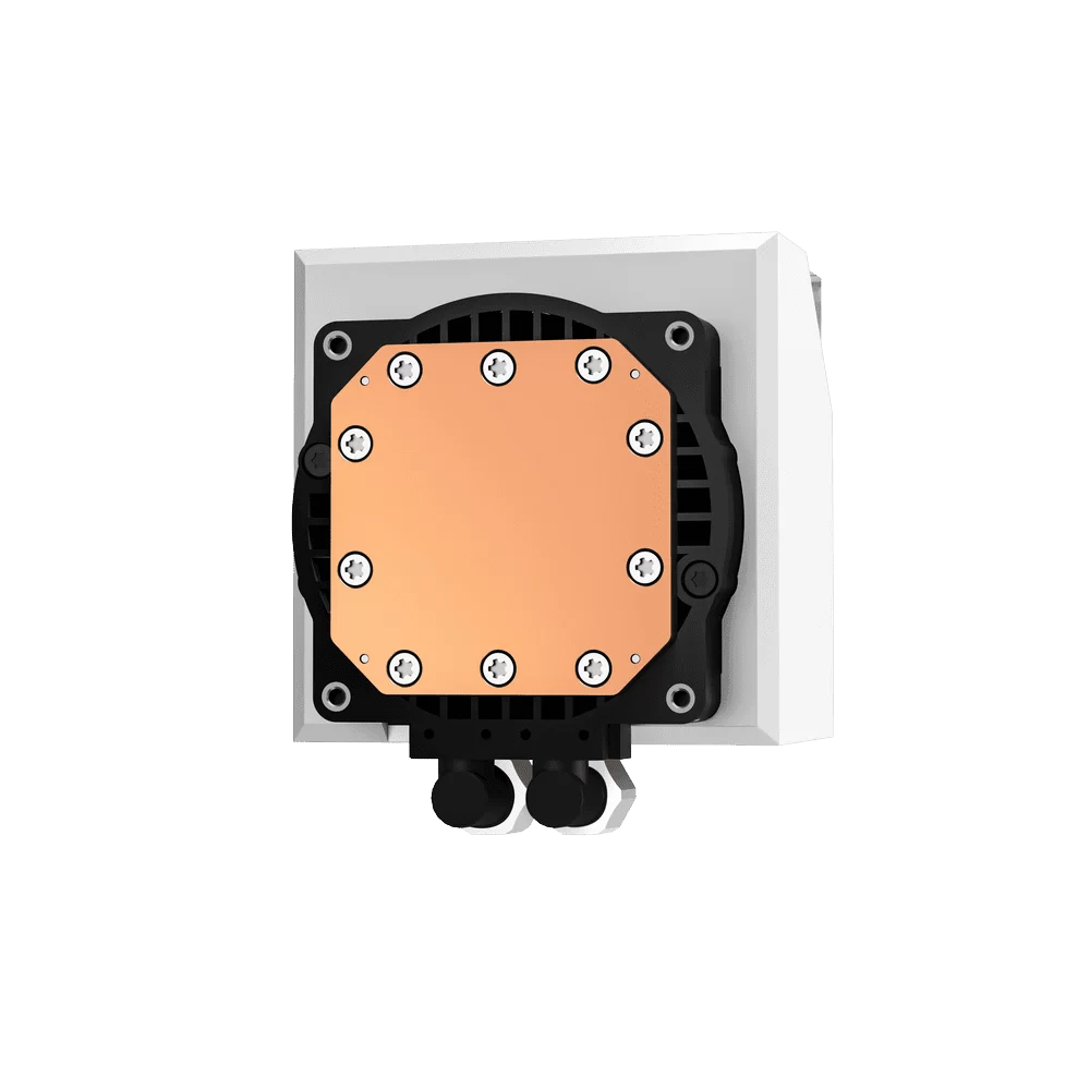 DeepCool LD360 ARGB WH AIO Liquid CPU Cooler - White, 360mm Radiator, FD12 ARGB fans, 5th generation pump, AM5-LGA1700 compatible 2 DeepCool LD360 ARGB WH AIO Liquid CPU Cooler - White, 360mm Radiator, FD12 ARGB fans, 5th generation pump, AM5-LGA1700 compatible - Ảnh 2