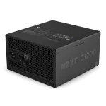 NZXT C1200 Gold ATX 3.1 BLACK (PA-2G2BB-EU) PSU - 1200W, 80 Plus Gold, 2V-2x6 Connector, Zero Fan Mode, 100% Japanese Capacitors