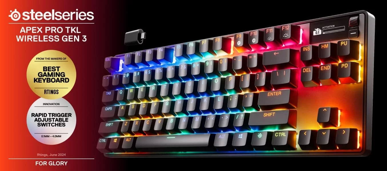 SteelSeries Apex Pro TKL Wireless Gen 3 mb 1
