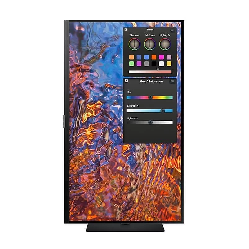 Samsung ViewFinity S8 S80PB LS27B800PXEXXV Monitor - 27 inch 4K UHD (3840x2160), IPS, 60Hz, 5ms, HDMI 2.0, HDCP 2.2 (HDMI), DP 1.4, Type-C 90W PD 3 Samsung ViewFinity S8 S80PB LS27B800PXEXXV Monitor - 27 inch 4K UHD (3840x2160), IPS, 60Hz, 5ms, HDMI 2.0, HDCP 2.2 (HDMI), DP 1.4, Type-C 90W PD - Ảnh 3