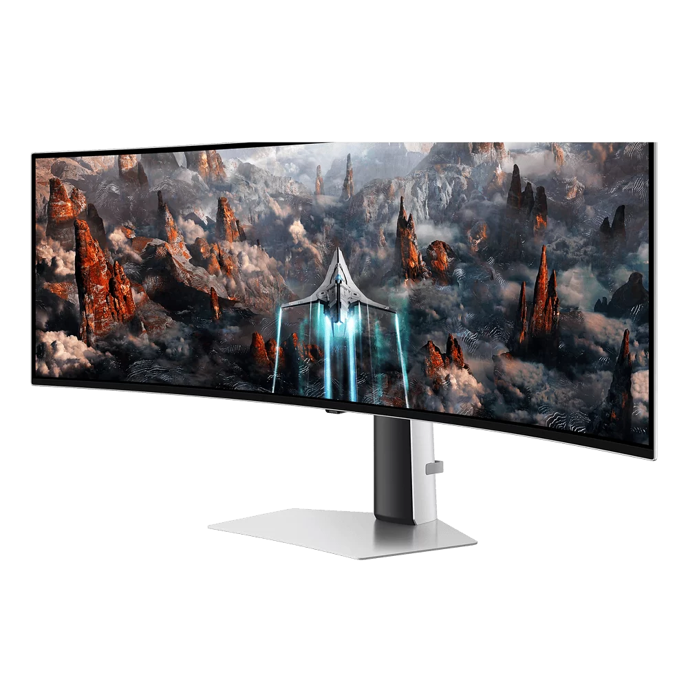 Samsung Odyssey OLED G9 G93SC LS49CG934SEXXV Curved 1800R Gaming Monitor - 49 inch 32:9 OLED DQHD (5,120 x 1,440), 240Hz, 0.03ms(GTG), 250cd/㎡, VESA DisplayHDR True Black 400, HDR10+ Gaming 16 Samsung Odyssey OLED G9 G93SC LS49CG934SEXXV Curved 1800R Gaming Monitor - 49 inch 32:9 OLED DQHD (5,120 x 1,440), 240Hz, 0.03ms(GTG), 250cd/㎡, VESA DisplayHDR True Black 400, HDR10+ Gaming - Ảnh 16
