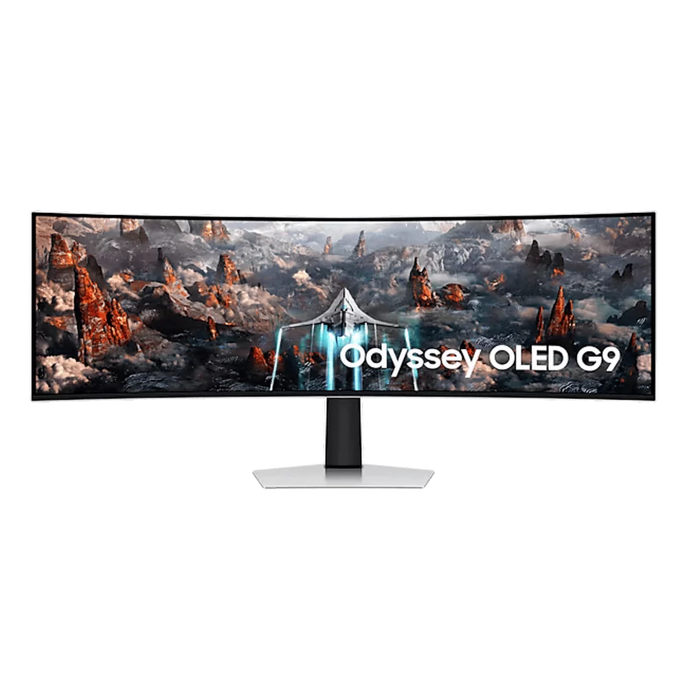Samsung Odyssey OLED G9 G93SC LS49CG934SEXXV Curved 1800R Gaming Monitor - 49 inch 32:9 OLED DQHD (5,120 x 1,440), 240Hz, 0.03ms(GTG), 250cd/㎡, VESA DisplayHDR True Black 400, HDR10+ Gaming 1 Samsung Odyssey OLED G9 G93SC LS49CG934SEXXV Curved 1800R Gaming Monitor - 49 inch 32:9 OLED DQHD (5,120 x 1,440), 240Hz, 0.03ms(GTG), 250cd/㎡, VESA DisplayHDR True Black 400, HDR10+ Gaming