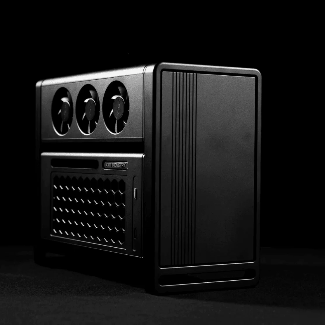 XIKII INDUSTRY FF04 LP Horizontal With ENP-8345L PSU Case 2 XIKII INDUSTRY FF04 LP Horizontal With ENP-8345L PSU Case - Ảnh 2