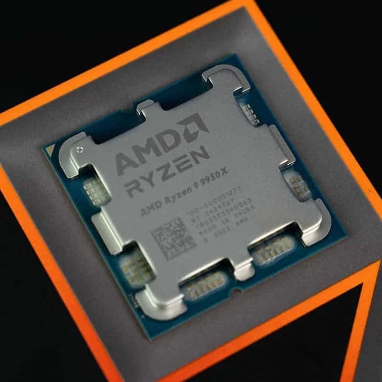 AMD Ryzen 9 9950X Processor (tray, chính hãng) - 16C32T, 4.3 GHz up to 5.7 GHz, 1360MB Cache, PCIe 5.0, AMD Radeon Graphics, Zen 5 Granite Ridge AM5, 170W TDP 5 AMD Ryzen 9 9950X Processor (tray, chính hãng) - 16C32T, 4.3 GHz up to 5.7 GHz, 1360MB Cache, PCIe 5.0, AMD Radeon Graphics, Zen 5 Granite Ridge AM5, 170W TDP - Ảnh 5