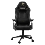 Cougar Explore Royal F Gaming Chair - Breathable Velvet Fabric & PVC Leather, 3D Armrests, Lumbar & Neck Pillows