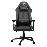 Cougar Explore Royal Gaming Chair - Breathable Velvet Fabric & PVC Leather, 3D Armrests, Lumbar & Neck Pillows