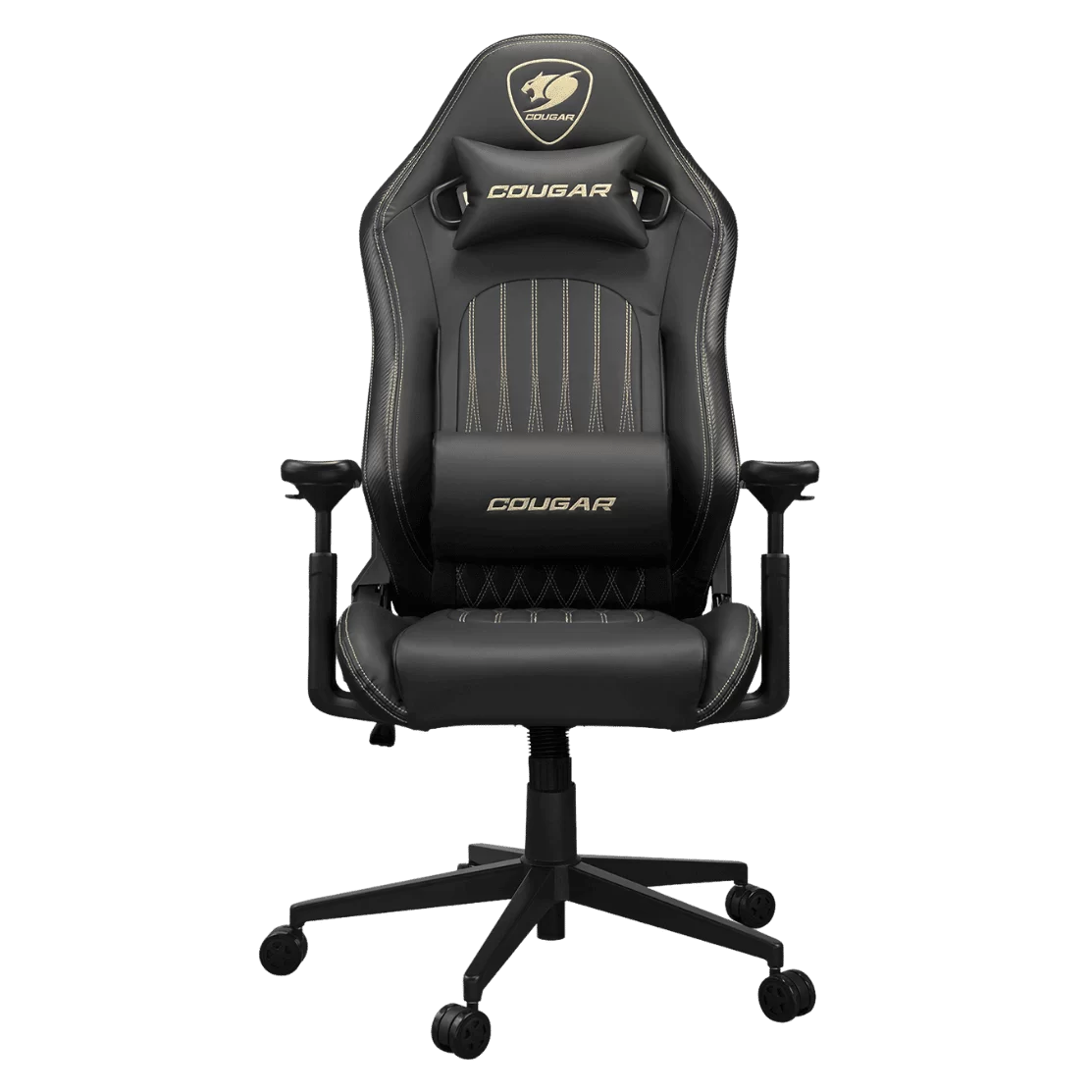 Cougar Explore Royal Gaming Chair - Breathable Velvet Fabric & PVC Leather, 3D Armrests, Lumbar & Neck Pillows 1 Cougar Explore Royal Gaming Chair - Breathable Velvet Fabric & PVC Leather, 3D Armrests, Lumbar & Neck Pillows