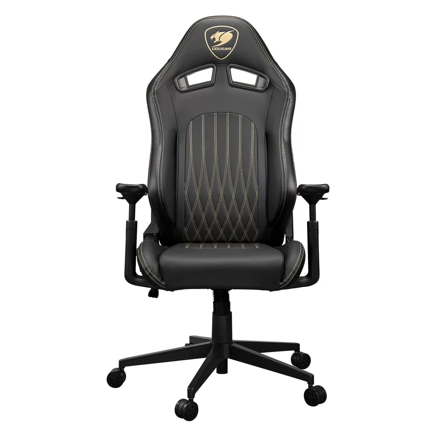 Cougar Explore Royal Gaming Chair - Breathable Velvet Fabric & PVC Leather, 3D Armrests, Lumbar & Neck Pillows 11 Cougar Explore Royal Gaming Chair - Breathable Velvet Fabric & PVC Leather, 3D Armrests, Lumbar & Neck Pillows - Ảnh 11