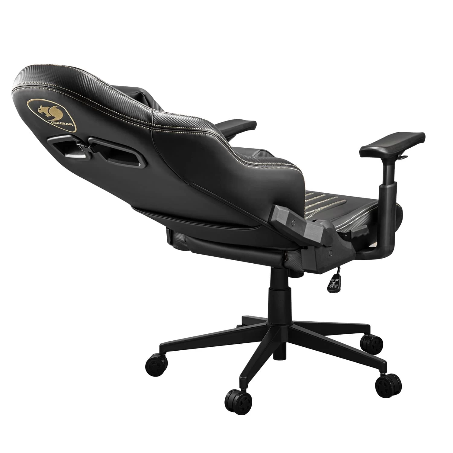 Cougar Explore Royal Gaming Chair - Breathable Velvet Fabric & PVC Leather, 3D Armrests, Lumbar & Neck Pillows 14 Cougar Explore Royal Gaming Chair - Breathable Velvet Fabric & PVC Leather, 3D Armrests, Lumbar & Neck Pillows - Ảnh 14