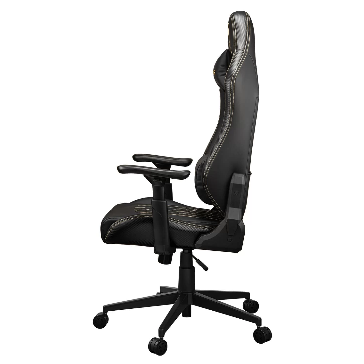 Cougar Explore Royal Gaming Chair - Breathable Velvet Fabric & PVC Leather, 3D Armrests, Lumbar & Neck Pillows 5 Cougar Explore Royal Gaming Chair - Breathable Velvet Fabric & PVC Leather, 3D Armrests, Lumbar & Neck Pillows - Ảnh 5