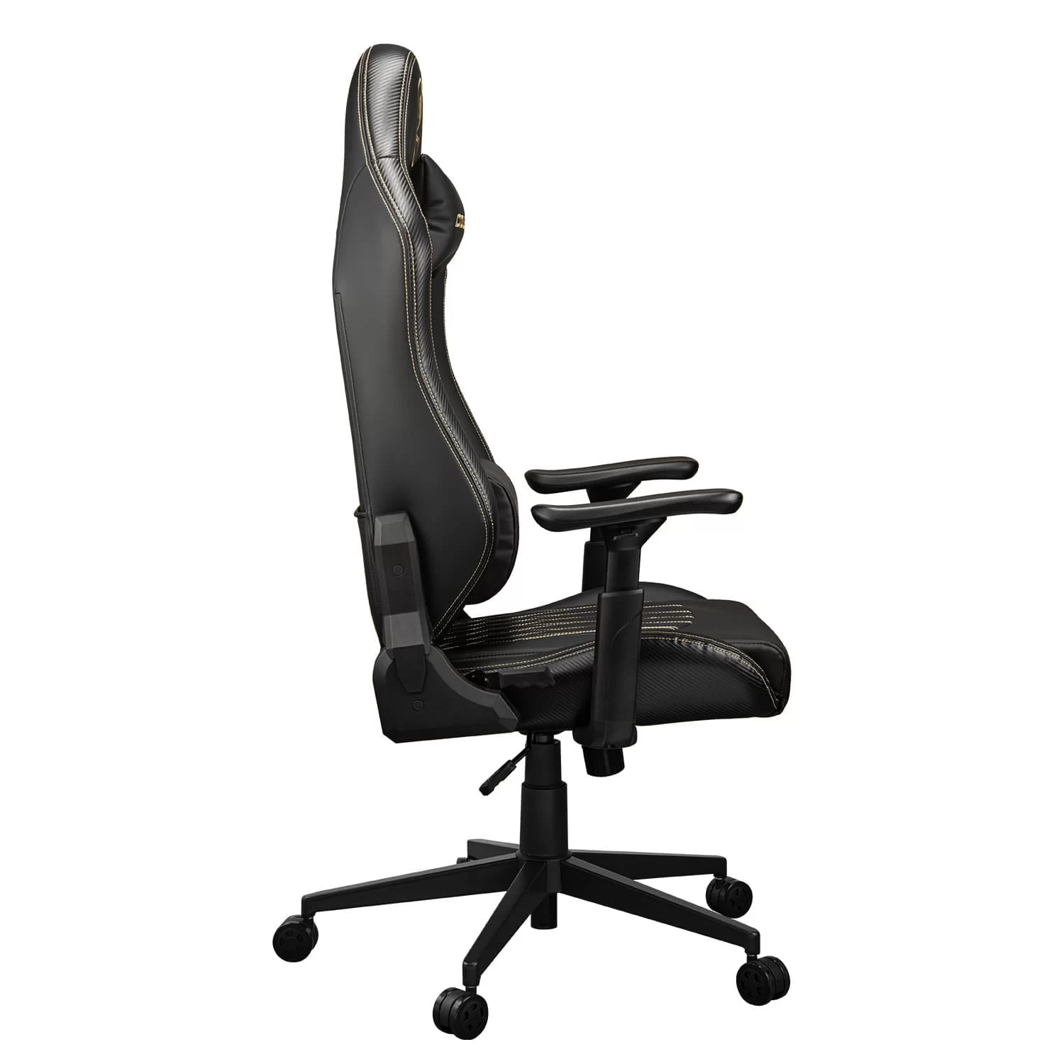Cougar Explore Royal Gaming Chair - Breathable Velvet Fabric & PVC Leather, 3D Armrests, Lumbar & Neck Pillows 6 Cougar Explore Royal Gaming Chair - Breathable Velvet Fabric & PVC Leather, 3D Armrests, Lumbar & Neck Pillows - Ảnh 6