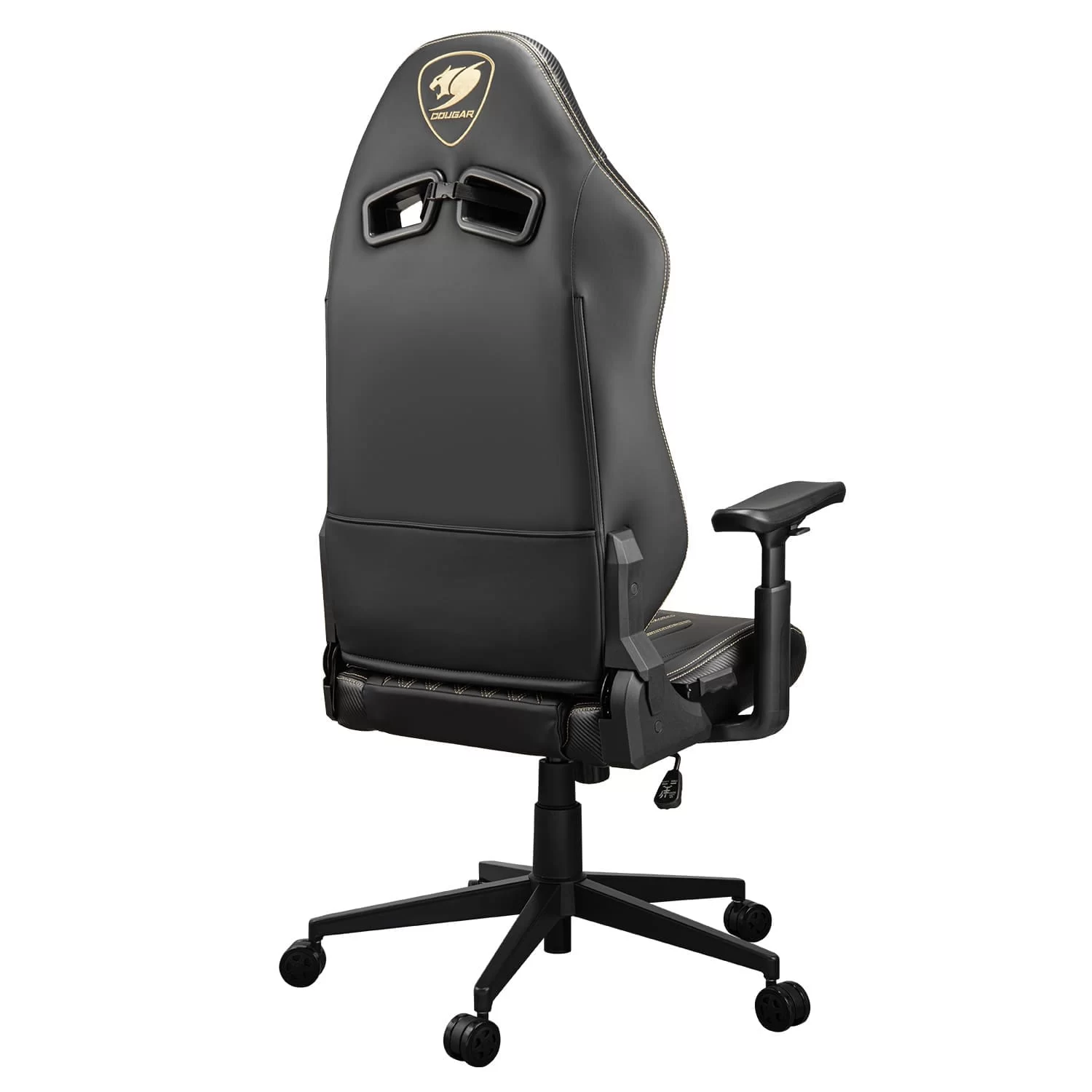 Cougar Explore Royal Gaming Chair - Breathable Velvet Fabric & PVC Leather, 3D Armrests, Lumbar & Neck Pillows 9 Cougar Explore Royal Gaming Chair - Breathable Velvet Fabric & PVC Leather, 3D Armrests, Lumbar & Neck Pillows - Ảnh 9