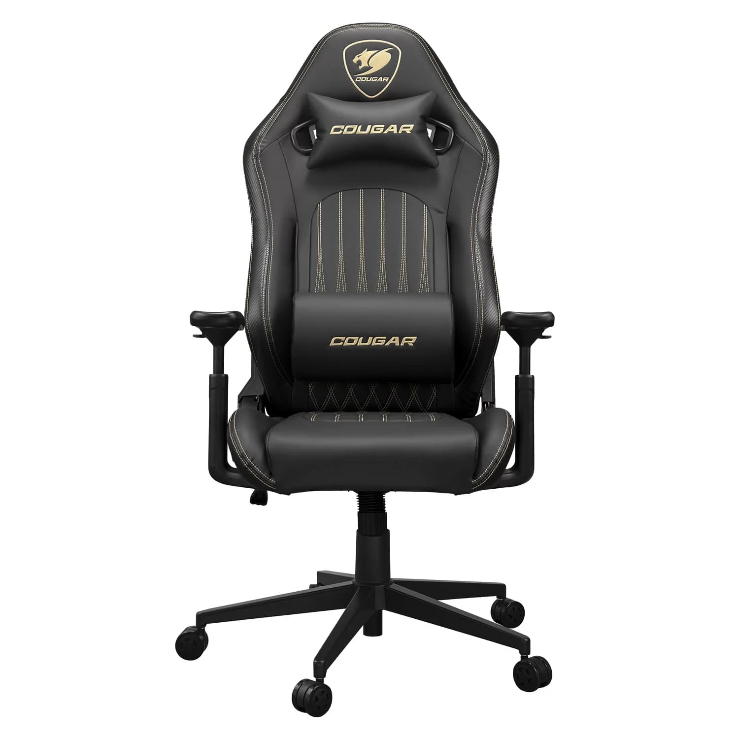 Cougar Explore Royal Gaming Chair - Breathable Velvet Fabric & PVC Leather, 3D Armrests, Lumbar & Neck Pillows 2 Cougar Explore Royal Gaming Chair - Breathable Velvet Fabric & PVC Leather, 3D Armrests, Lumbar & Neck Pillows - Ảnh 2