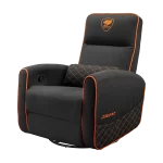 Cougar FIDOM Gaming Sofa Chair- Black, Dynamic Comfort