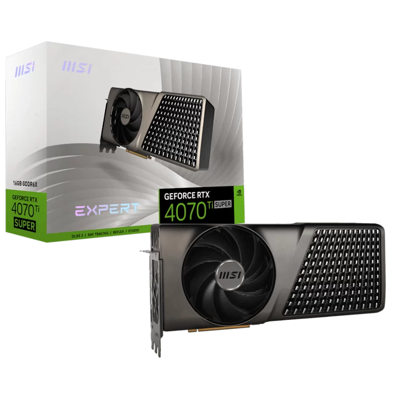 MSI GeForce RTX 4070Ti SUPER 16G EXPERT Graphics Card