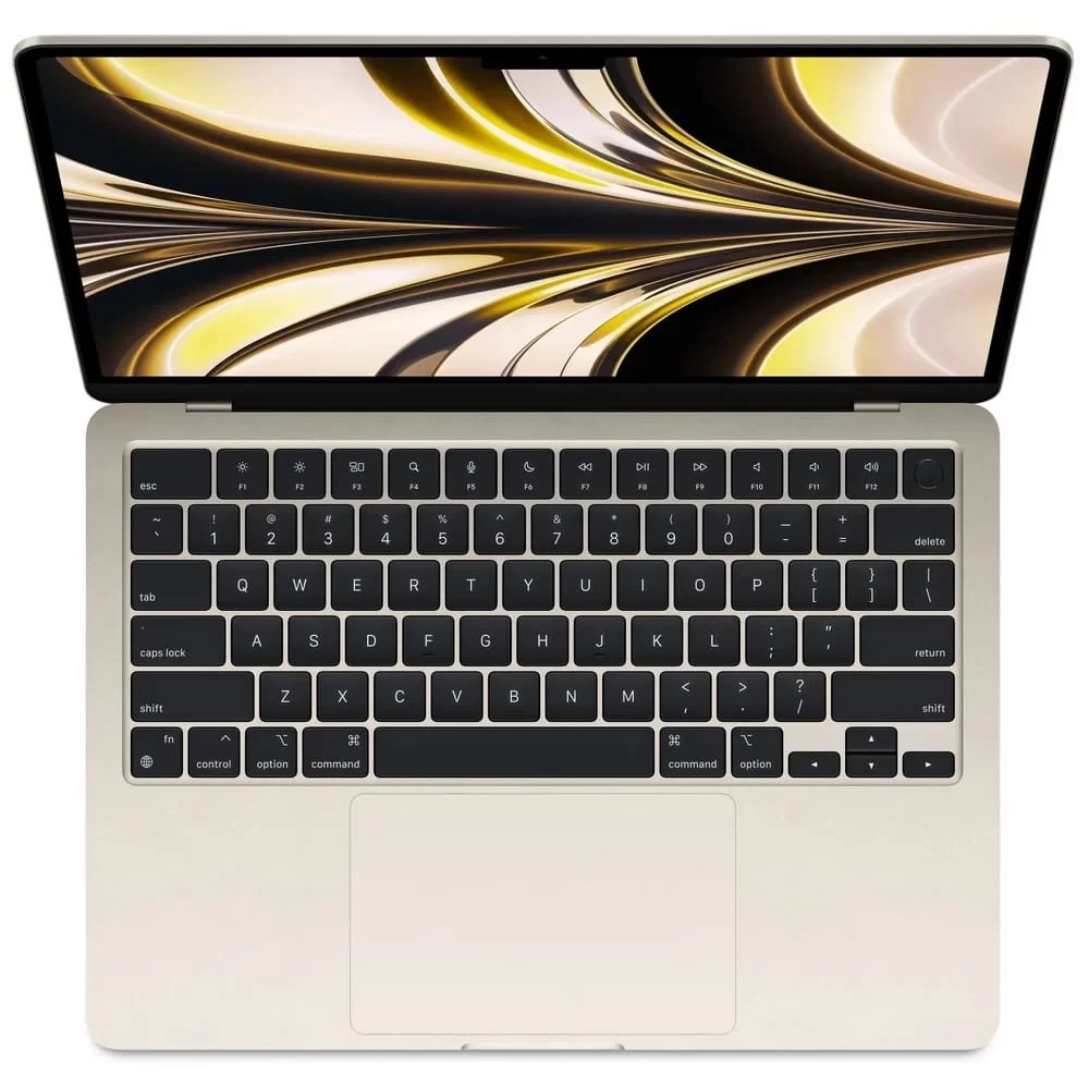 Apple MacBook Air M2 2024 8GPU Starlight (MC7W4) Laptop - Apple M2 Chip (8C CPU, 8C GPU 16C Neural Engine), 16GB RAM, 256GB SSD, 13.6" Liquid Retina (2560x1664), USB-C 30W 2 Apple MacBook Air M2 2024 8GPU Starlight (MC7W4) Laptop - Apple M2 Chip (8C CPU, 8C GPU 16C Neural Engine), 16GB RAM, 256GB SSD, 13.6" Liquid Retina (2560x1664), USB-C 30W - Ảnh 2